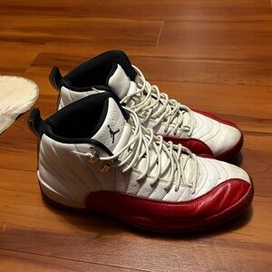 Nike Air Jordan 12 Retro 2023 Mid Cherry Size 14 CT8013-116 Sneakers
